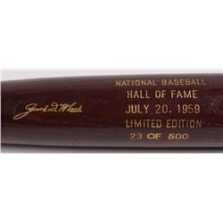 Zack Wheat LE Custom Engraved Louisville Slugger Powerized Hall of Fame Logo Baseball Bat