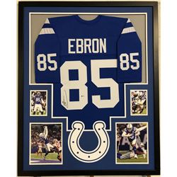 Eric Ebron Signed 34x42 Custom Framed Jersey (Beckett COA)