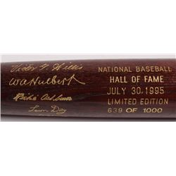 LE Custom Engraved Louisville Slugger Powerized Hall of Fame Logo Baseball Bat with Richie Ashburn, 
