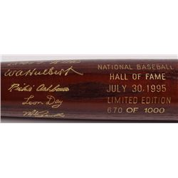LE Custom Engraved Louisville Slugger Powerized Hall of Fame Logo Baseball Bat with Richie Ashburn, 