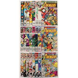 Lot of (24) 1976-1985 "The Avengers" 1st Series Marvel Comic Books with #153-254