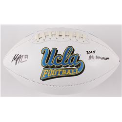Maurice Jones-Drew Signed UCLA Bruins Logo Football Inscribed "2005 All American" (Radtke COA)