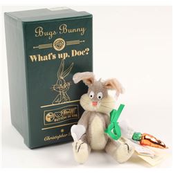 Vintage 1999 Steiff Bugs Bunny LE With Christopher Radko Ornament