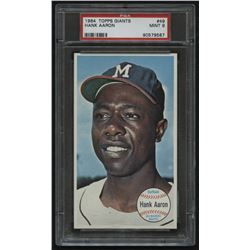 1964 Topps Giants #49 Hank Aaron (PSA 9)