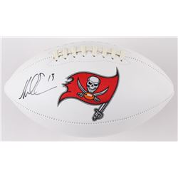 Mike Evans Signed Tampa Bay Buccaneers Logo Football (Radtke COA)