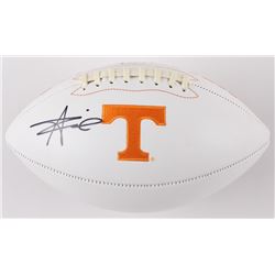 Alvin Kamara Signed Tennessee Volunteers Logo Football (Radtke COA)