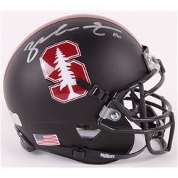 Zach Ertz Signed Stanford Cardinal Matte Black Mini-Helmet (Radtke COA)