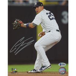 Gleyber Torres Signed New York Yankees 8x10 Photo (Beckett COA)