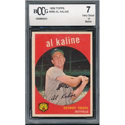 1959 Topps #360 Al Kaline (BCCG 7)