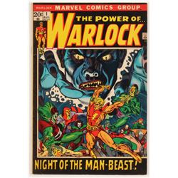 1972 "Warlock" Vol. 1 Issue #1 Marvel Comic Book