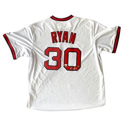 Nolan Ryan Signed California Angels Majestic Jersey (JSA COA  Ryan Hologram)