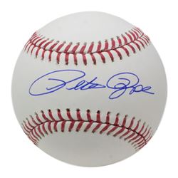 Pete Rose Signed OML Baseball (JSA COA)