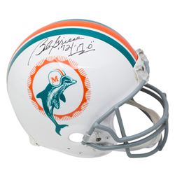 Bob Griese Signed Miami Dolphins Full-Size Authentic On-Field Helmet Inscribed "'72 / 17-0" (JSA COA