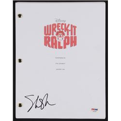 Sarah Silverman Signed "Wreck-It Ralph" Movie Script (PSA COA)