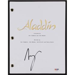 Scott Weinger Signed "Aladdin" Movie Script (PSA COA)