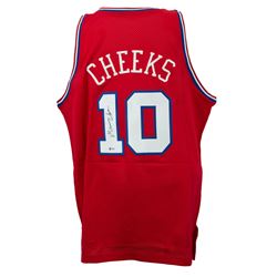 Maurice Cheeks Signed Philadelphia 76ers Mitchell  Ness Jersey (Beckett Hologram)