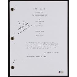 David Prowse Signed "Star Wars: The Empire Strikes Back" Movie Script (Beckett COA)