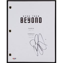 Sofia Boutella Signed "Star Trek Beyond" Movie Script (PSA COA)