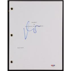 Matt Damon Signed "Rounders" Movie Script (PSA Hologram)