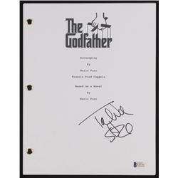Talia Shire Signed "The Godfather" Movie Script (Beckett Hologram)