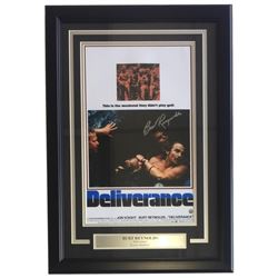 Burt Reynolds Signed "Deliverance" 14x22 Custom Framed Photo Display (Steiner COA)
