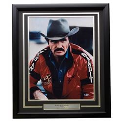 Burt Reynolds Signed "Smokey  The Bandit" 22x27 Custom Framed Photo Display (Beckett COA)