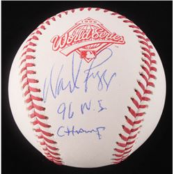 Wade Boggs Signed 1996 World Series Baseball Inscribed "96 WS Champs" (Schwartz COA)