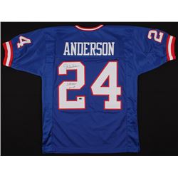 Ottis Anderson Signed Jersey Inscribed "SB XXV MVP" (Schwartz COA)