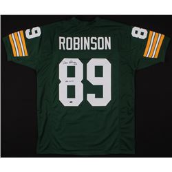 Dave Robinson Signed Jersey Inscribed "HOF 2013" (Schwartz COA)