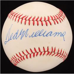 Ted Williams Signed OAL Baseball (Beckett LOA)