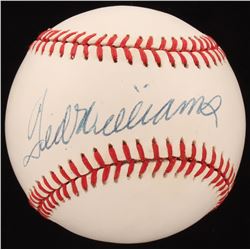 Ted Williams Signed OAL Baseball (Beckett LOA)