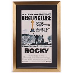 "Rocky" 17x25 Custom Framed Movie Poster Display