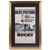 Image 1 : "Rocky" 17x25 Custom Framed Movie Poster Display