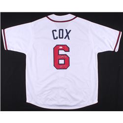 Bobby Cox Signed Jersey Inscribed "HOF '14" (JSA COA)