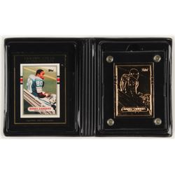 1995 Highland Mint Mint-Cards Topps #31 Barry Sanders 89 / G / 375 (Highland Mint COA)