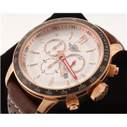 Zentler Freres Oracle Men's Swiss Chronograph Watch