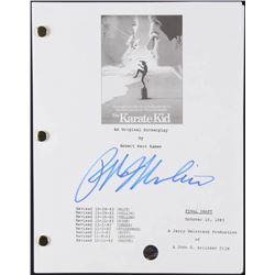Ralph Macchio Signed "The Karate Kid" Movie Script (Legends COA)