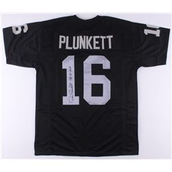 Jim Plunkett Signed Jersey Inscribed "SB XV MVP" (Beckett COA)