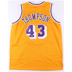 Mychal Thompson Signed Jersey Inscribed "Showtime" (Beckett COA)