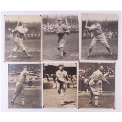Lot of (6) Vintage 8x10 Baseball Photos