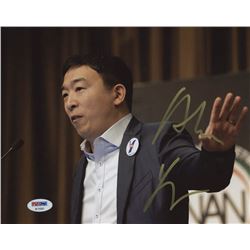 Andrew Yang Signed 8x10 Photo (PSA Hologram)