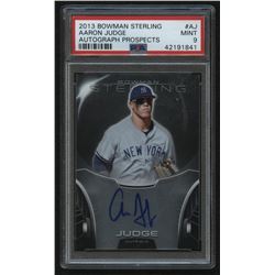 2013 Bowman Sterling Prospect Autographs #AJ Aaron Judge (PSA 9)