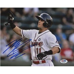 Michael Chavis Signed Greenville Drive 8x10 Photo (PSA Hologram)