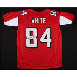 Roddy White Signed Jersey (Beckett COA)