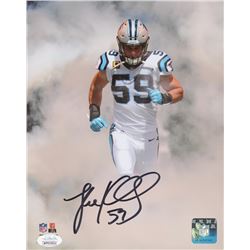 Luke Kuechly Signed Carolina Panthers 8x10 Photo (JSA COA)