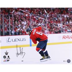 Alexander Ovechkin Signed Washington Capitals 16x20 Photo (Beckett COA)