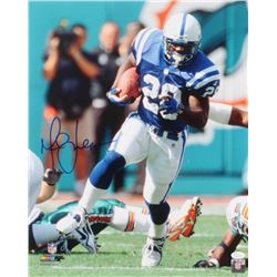 Marshall Faulk Signed Indianapolis Colts 16x20 Photo (JSA COA)