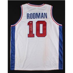 Dennis Rodman Signed Jersey (Beckett COA)