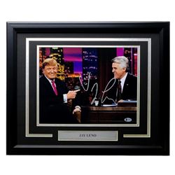 Jay Leno Signed 16x20 Custom Framed Photo Display (Beckett COA)
