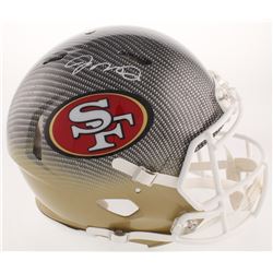Joe Montana Signed San Francisco 49ers Full-Size Authentic On-Field Hydro-Dipped Speed Helmet (JSA C